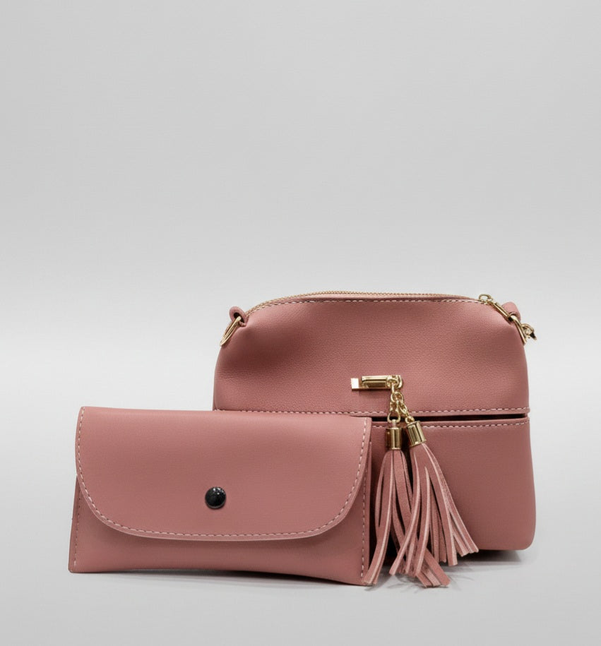 Blush Linear Tote 3 in 1 Bag