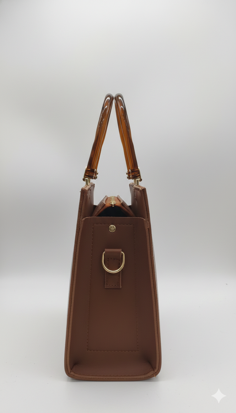 Luna Satchel Brown