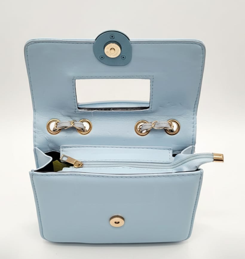 Amber Tassel Sky Blue